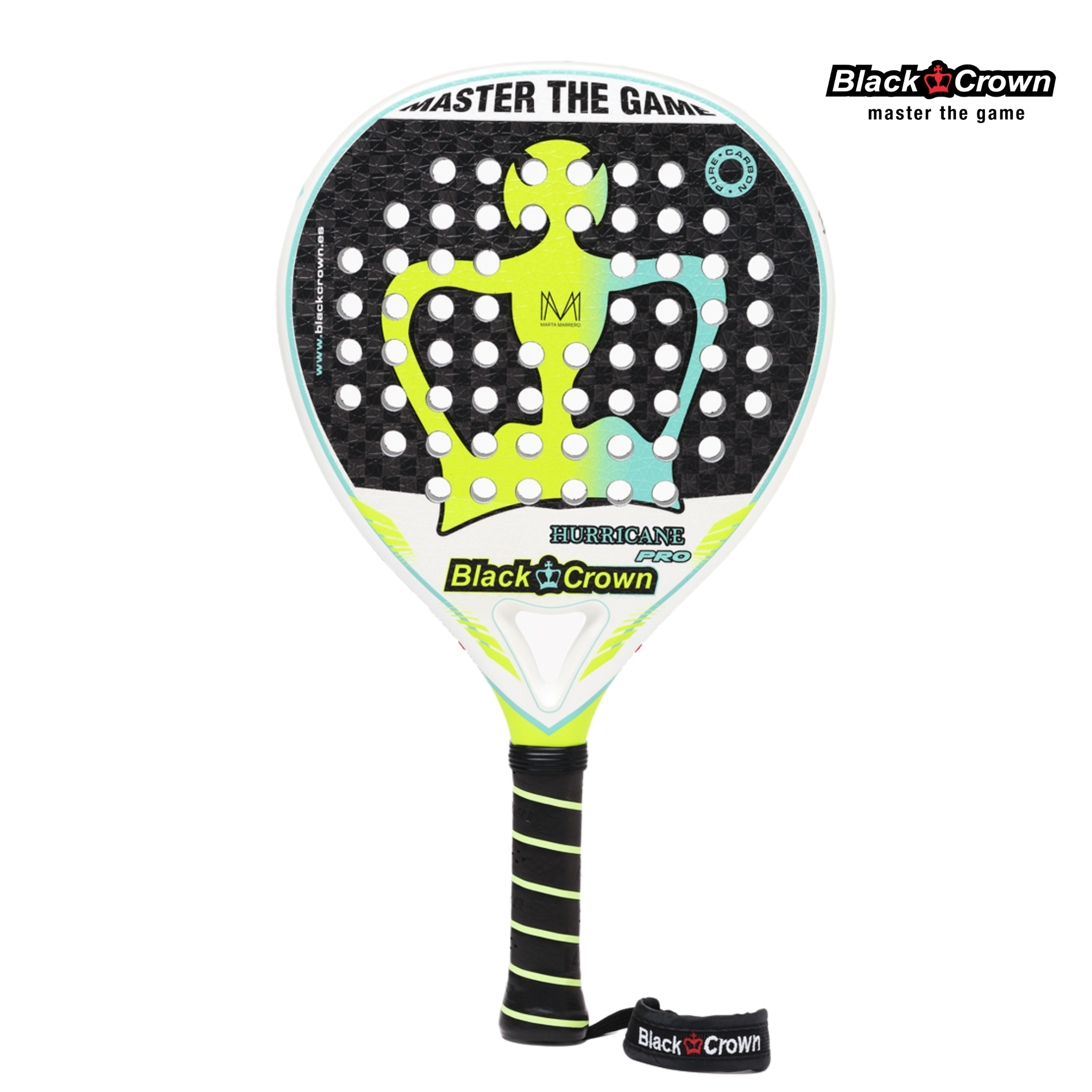 Black Crown Hurricane Pro | Padel Racket