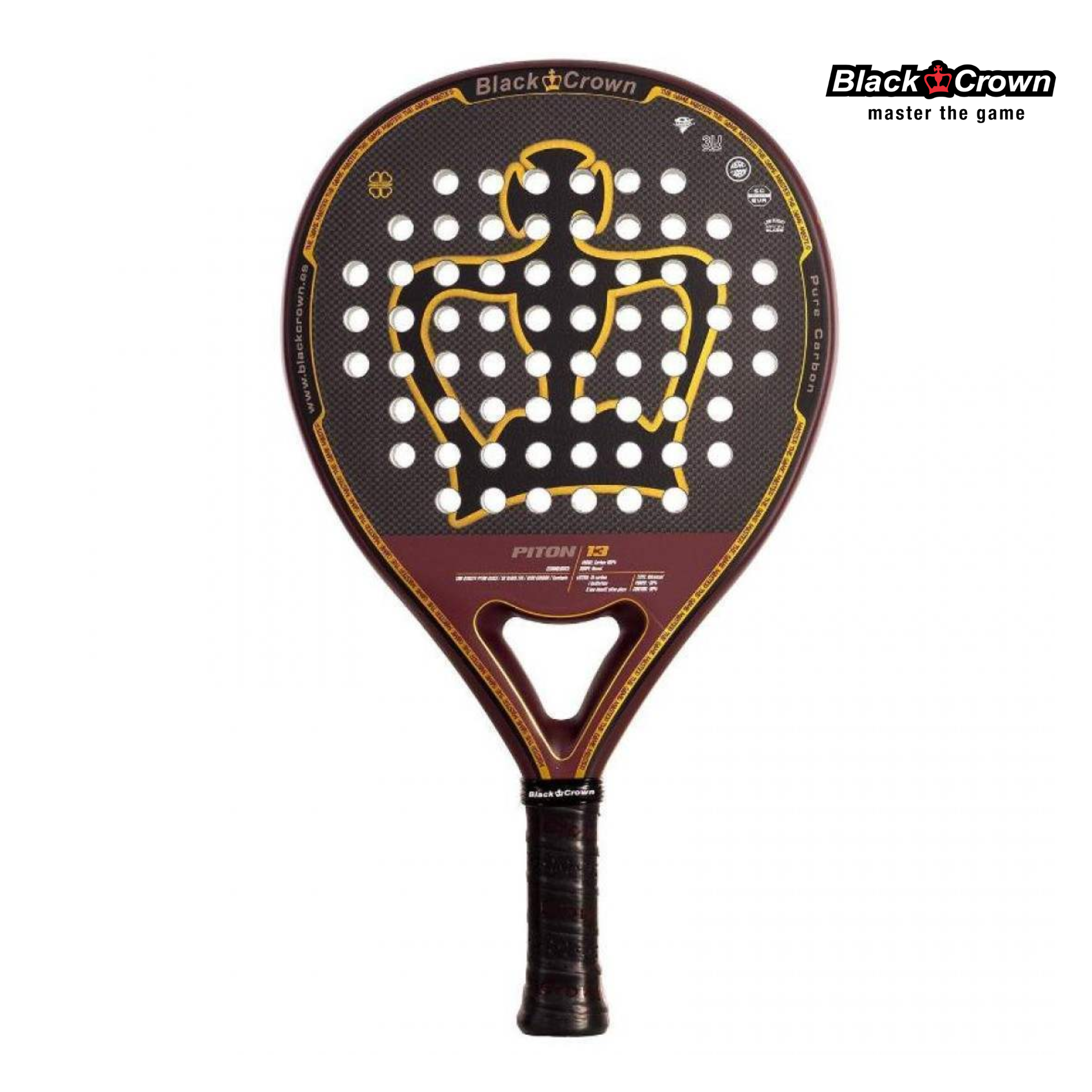 Black Crown Piton 13 | Padel Racket