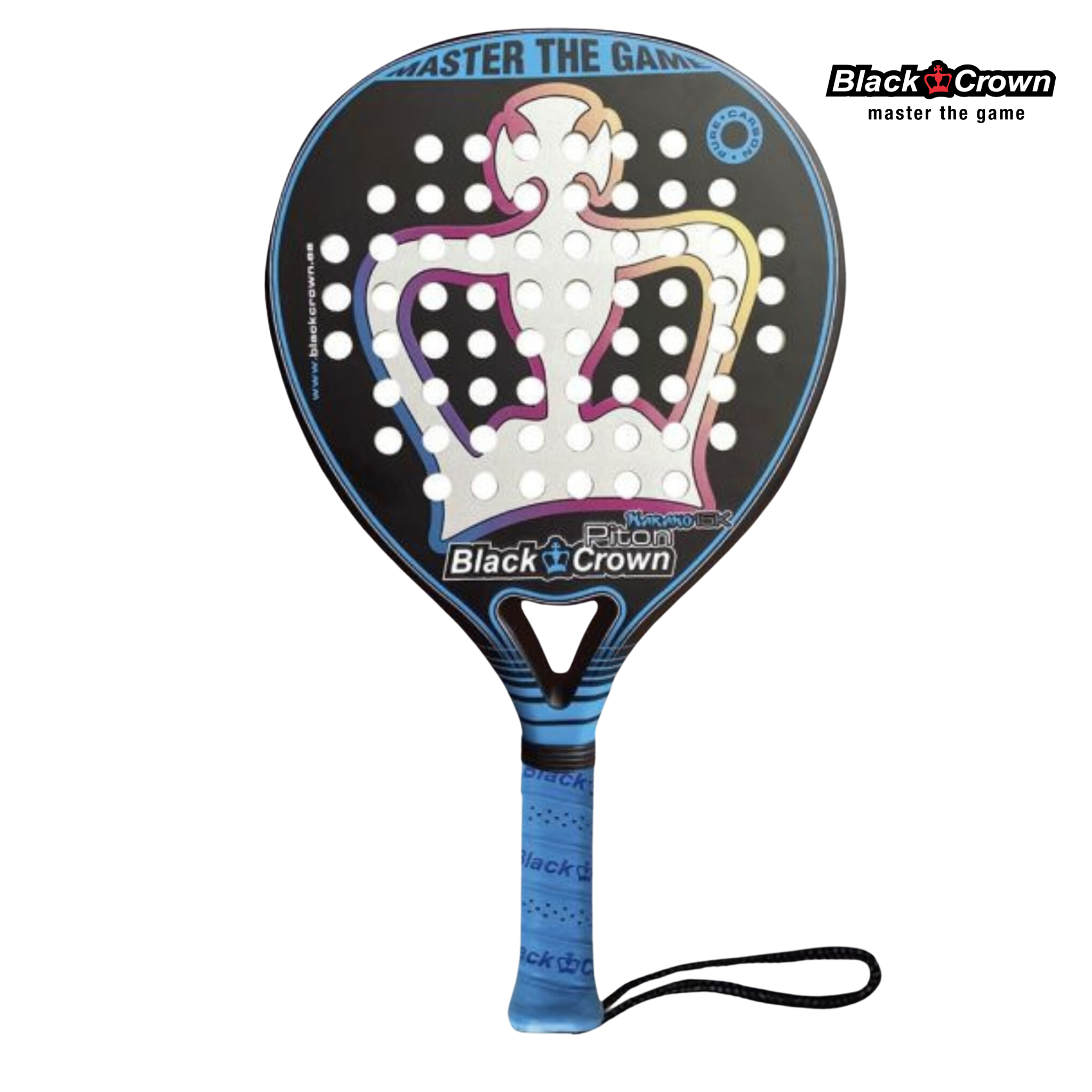 Black Crown Piton Nakano 15K | Padel Racket