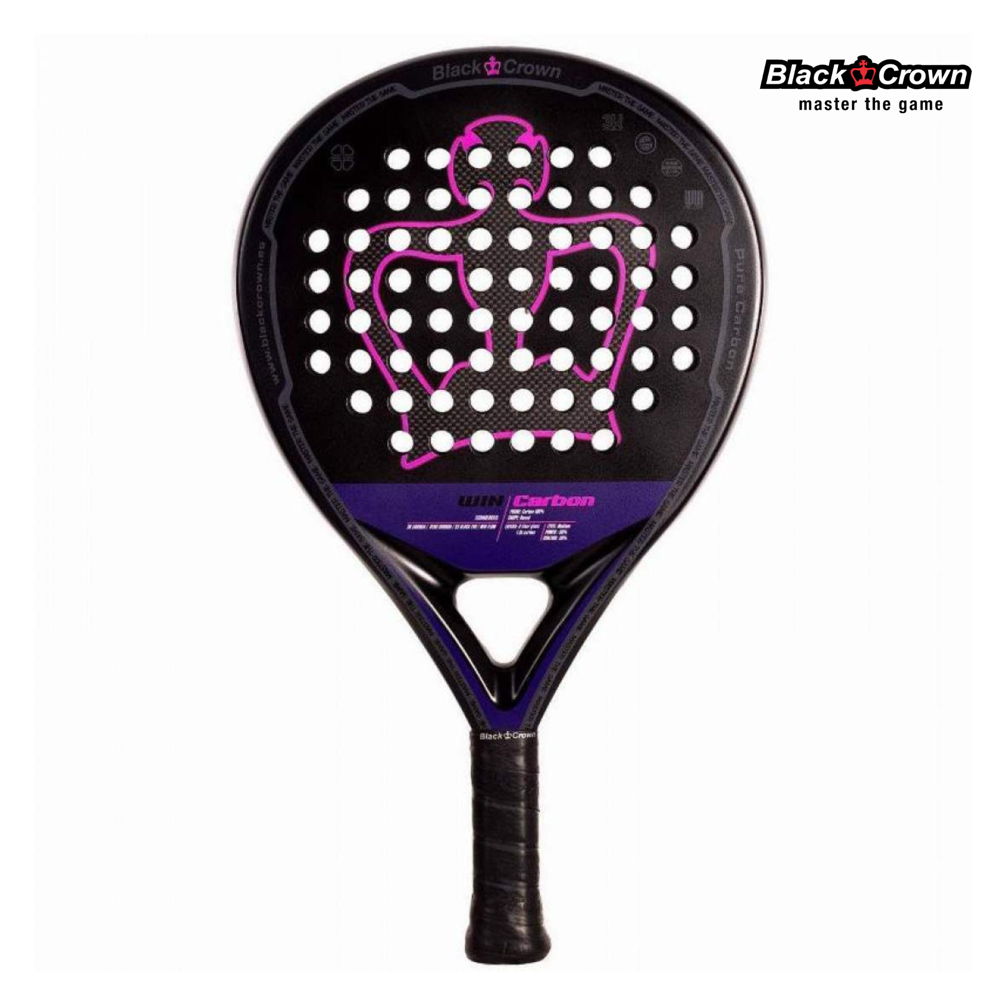 Black Crown Win Carbon | Padel Racket